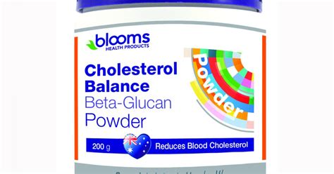 Blooms Health Products Cholesterol Balance Powder Natures Works