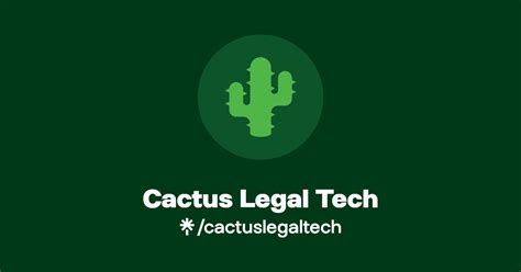 Cactus Legal Tech Instagram Linktree