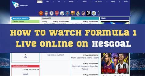 How To Watch Formula 1 Live Online On Hesgoal Totalsportek Formula1