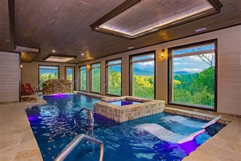 Top 5 Reasons Why We Have The Best Indoor Pools At Our Cabins In