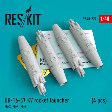 148 Ub 16 57 Kv Rocket Launcher 4 Pcs