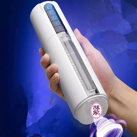 Buy 2017 New Retractable Masturbator Male Automatic Sex Machine Thrusting