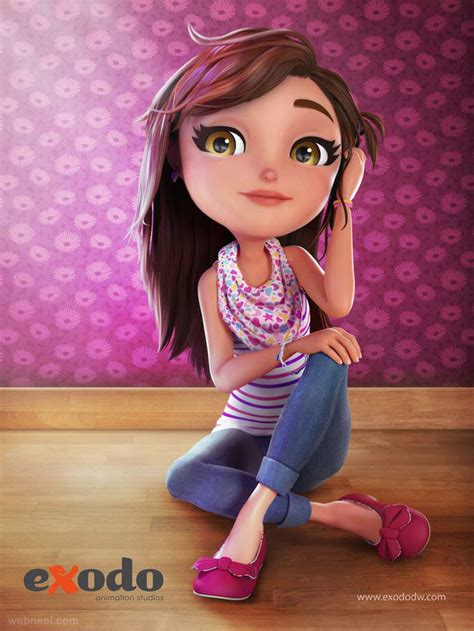 30 Creative 3d Cartoon Character Designs For Your Inspiration