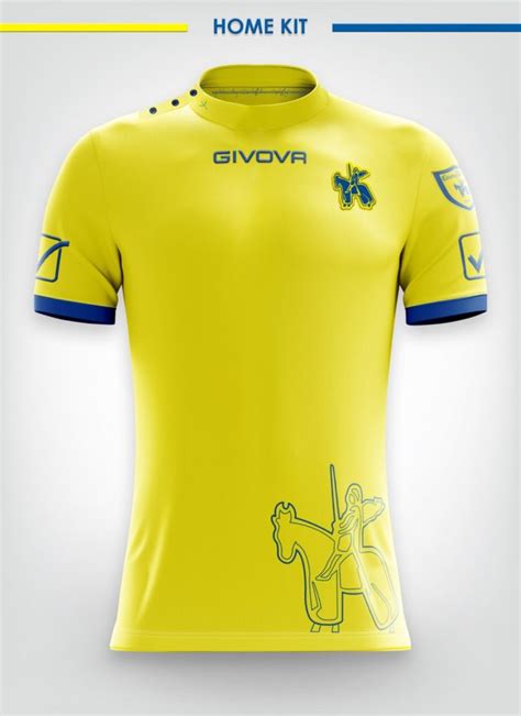 Morsay, pina nunes (30' pt zuelli), viviani Chievo Verona Givova Kits 2018-19 - Todo Sobre Camisetas