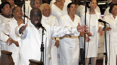 St Thomas Gospel Choir Of Philadelphia Performs At Trinity Episcopal