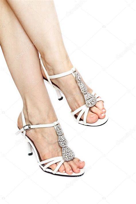 Female Feet In Sandals Stock Photo By ©themalni 11494614