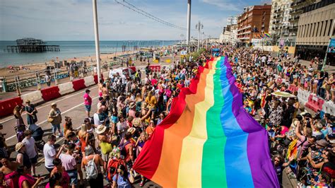 Brighton Pride 2018 Thousands Attend Lgbtq Parade Uk News Sky News