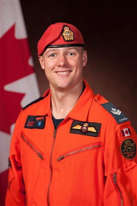 A Search And Rescue Technician With The Royal Canadian Air Force Sar