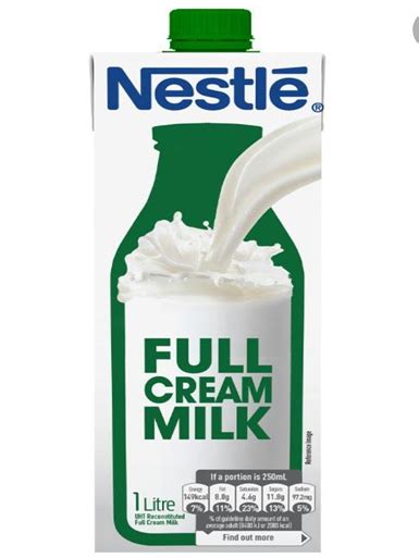 Nestle Full Cream Milk 1 Lt Agro Shad Supplies Ltd