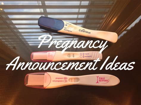 Creative ways to announce your pregnancy to friends and family