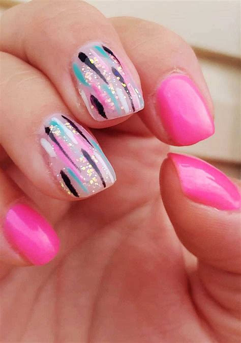 Colorful Gel Nail Ideas Suitable For Summer For Well Groomed And Showy