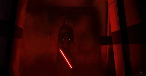 The intriguing backstory of darth vaders castle in rogue one. Darth Vader Lightsaber Scene from Rogue One : wallpapers