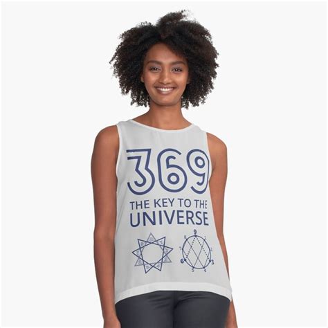 369 The Key To The Universe Sleeveless Top By Tuzlay Redbubble Ugly