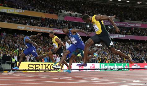 Usain Bolt In A Narrow Defeat Leaves Behind A Yawning Chasm The New York Times