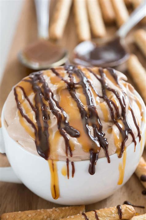Salted Caramel Mocha Cheesecake Dip Crazy For Crust