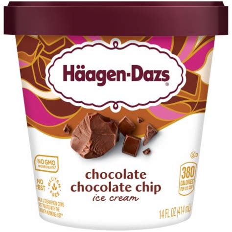 Haagen Dazs® Chocolate Chocolate Chip Ice Cream Pint 14 Oz Dillons