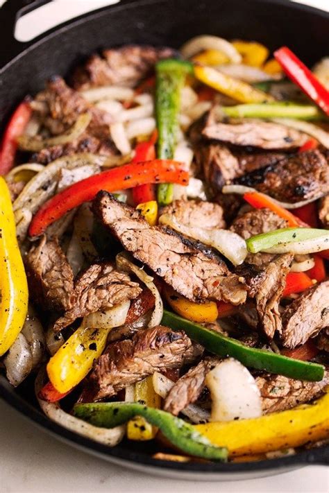 Add the steak to the marinade and marinate for at least 2 hours. The Very BEST Steak Fajitas Recipe | Little Spice Jar ...