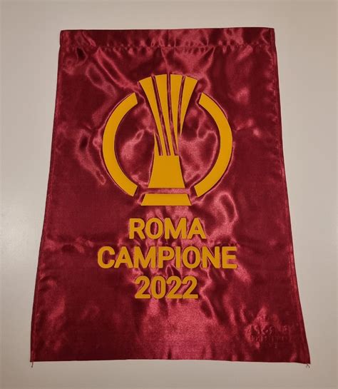 Bandiera Pezza As Roma Ultras Roma Campione 2022 70 X 45 Cm Da