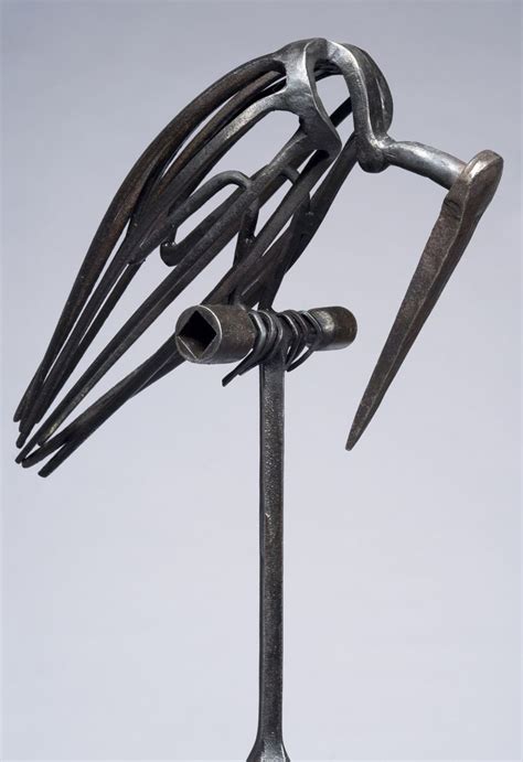 Re Purposed Vintage Steel Tools And Objects Contemporary Sculpture