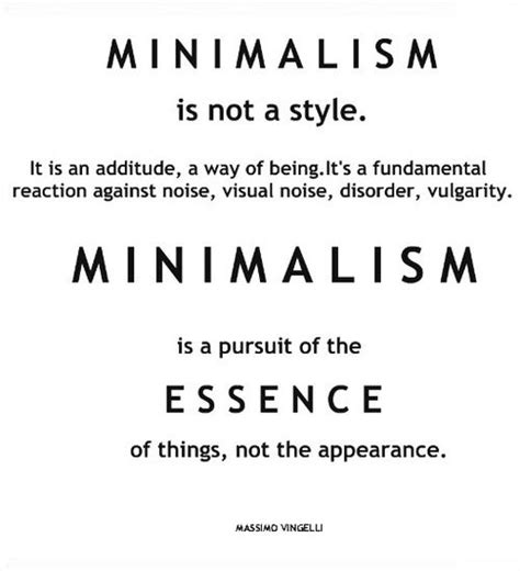 Minimalism | Minimalist quotes, Minimalism, Words