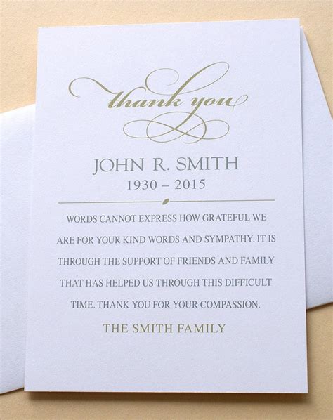 Thank you for showing us and our baby so much love. Simple Elegant Thank You Sympathy Cards Custom FLAT Cards