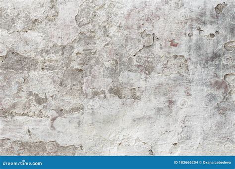 Blank Concrete Wall White Color For Texture Background Stock Photo