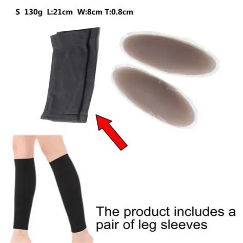130g Silicone Leg Onlays Soft Self Adhesive For Crooked Or Thin Legs