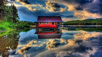 Park Jasper National Lake 1080p Wallpapers Canada