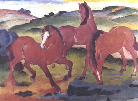 The Horses Of Franz Marc The Equinest
