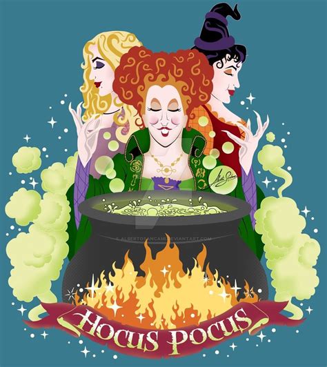 Hocus Pocus By Albertosancami On Deviantart Halloween Hocus Pocus