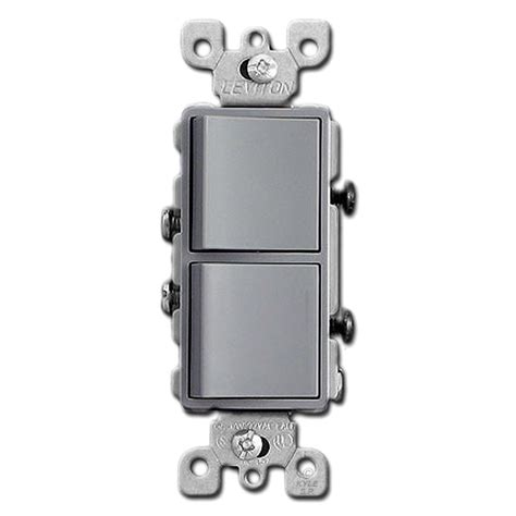 Gray Decora Rocker Switches For Grey Decor Light Switch Plates