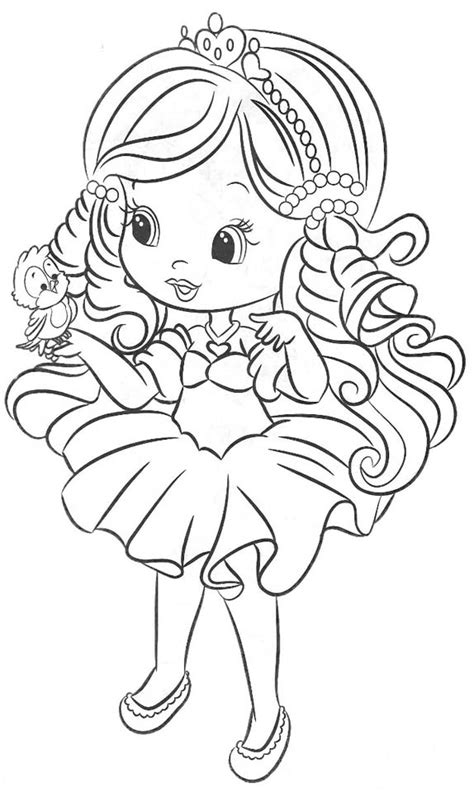 Muñecas lindas para colorear - Imagui