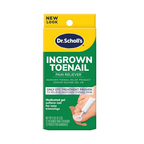 Dr Scholl‘s Ingrown Toenail Pain Reliever 03 Oz Pick Up In Store