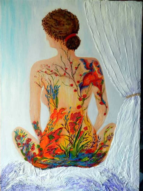 Maybe you would like to learn more about one of these? Une femme à sa fenêtre Peinture par Nicole Spiraers ...