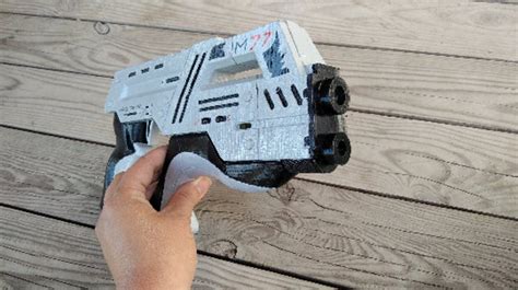 Mass Effect Carnifex Hand Cannon Pistol Gun Replica Prop 1 1 Etsy