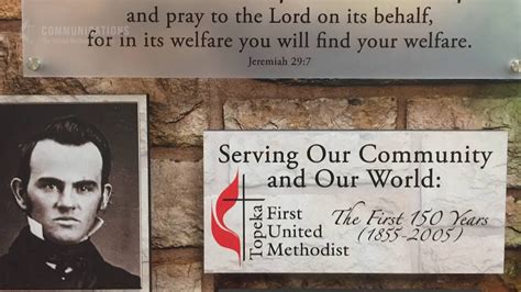Church History Wall Unites Generations - YouTube