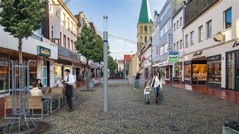 Planung Für Fußgängerzone In Hamm Einheitlicheres Erscheinungsbild