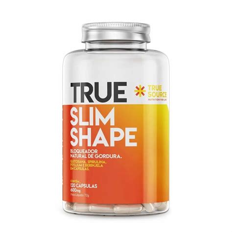 Slim Shape 120 Cápsulas True Source Otimanutri
