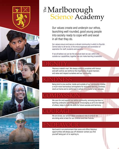 The Marlborough Science Academy Our Values And Ethos