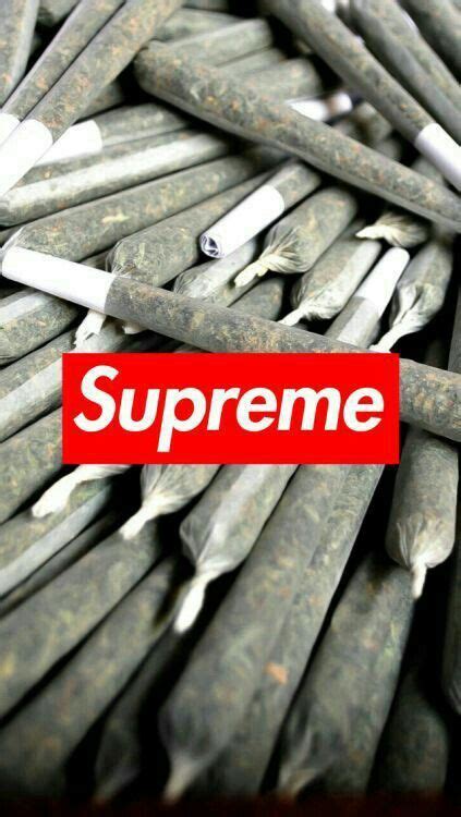 Cool Supreme Weed Wallpapers