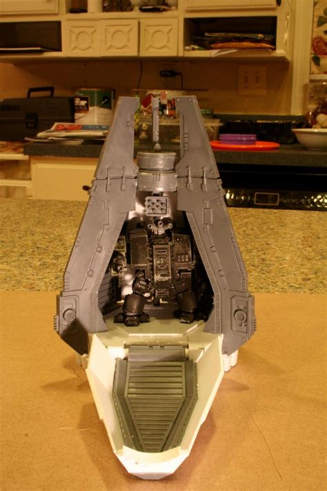 Dreadnought droppod conversion, an awesome conversion from regular stander marine drop pod to a dreadnought drop pod. Conversion, Dreadnought Drop Pod, Drop Pod, Scratch Build ...