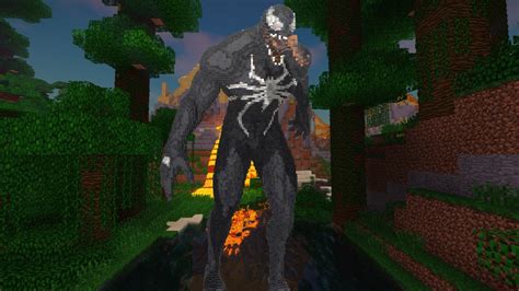 Minecraft Venom Build Schematic 3d Model By Inostupid 543d6e9