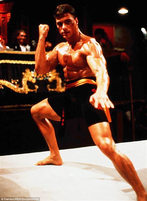 It was ahead of its time in a lot of areas—it not only helped give the martial arts genre a boost but also foretold certain things like the ultimate fighting championship. Jean-Claude Van Damme wears a bandage on his nose | Daily ...