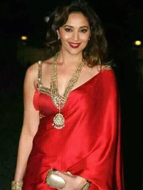 Madhuri Dixit Channels Her Inner Goddess In Red