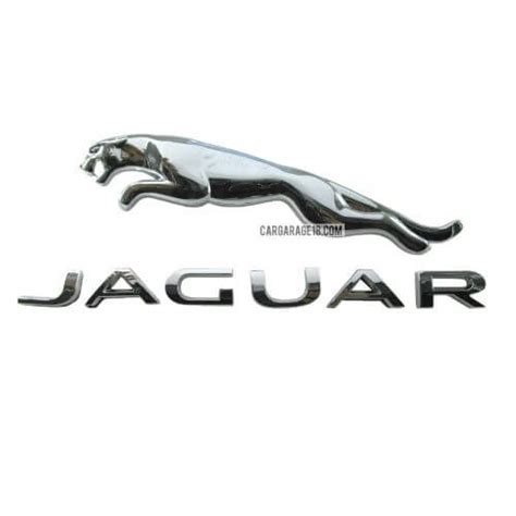 Chrome Jaguar Emblem Size 188x15mm