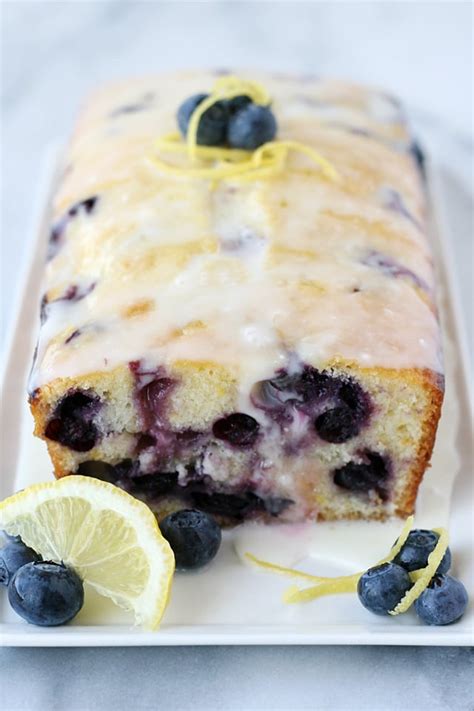 Lemon Blueberry Bread Glorious Treats