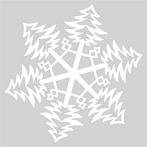 Christmas Snowflake Template Free Printables Paper Snowflakes Diy