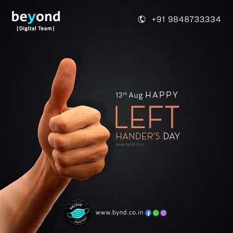 International Left Handers Day Beyond Technologies