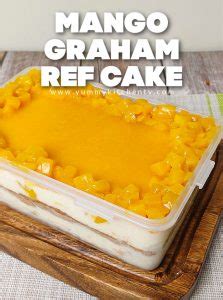 Mango Graham Ref Cake Yummy Kitchen