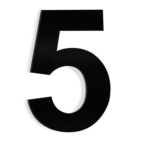 I can not pay a bill online wit. Barton 6 in. Black Stainless Steel Floating House Number 5 ...